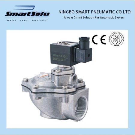 Válvula de pulso eletromagnética de 1,5 polegadas no campo de despoeiramento