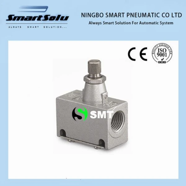 Válvula pneumática de controle de fluxo inteligente